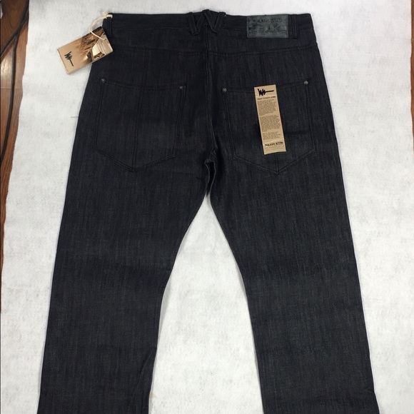 Walker Wear WW Raw Denim Jeans Men’s Size 40 - Picture 2 of 7